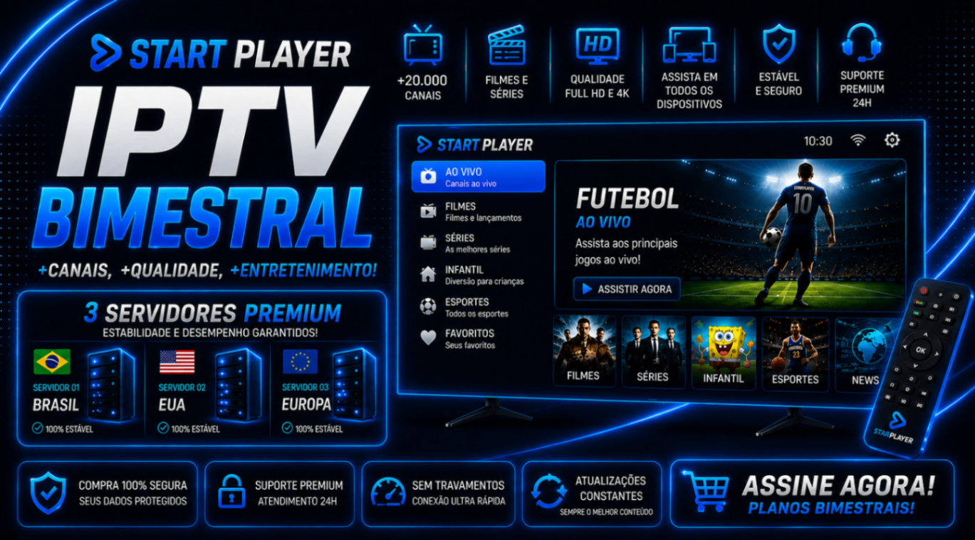 📺IPTV BIMESTRAL - 3 SERVIDORES
